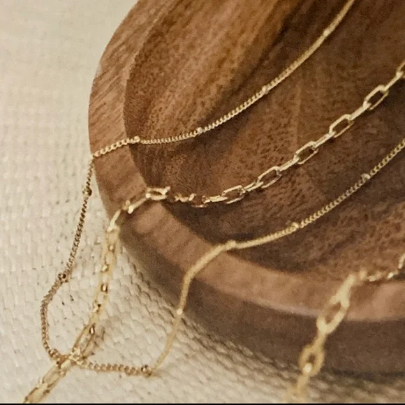 Eachjewels layering necklace gold plated - Picture 1 of 2